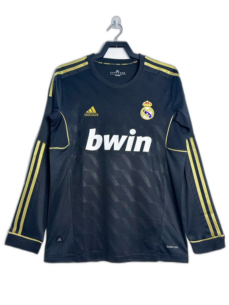 Camisa Real Madrid 11/12 II Manga Longa - Retrô