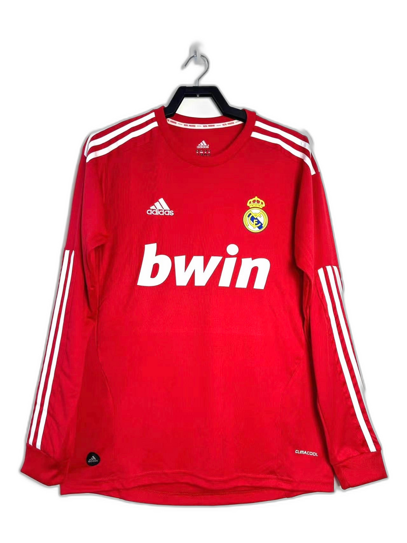 Camisa Real Madrid 11/12 II - Manga Longa Retrô