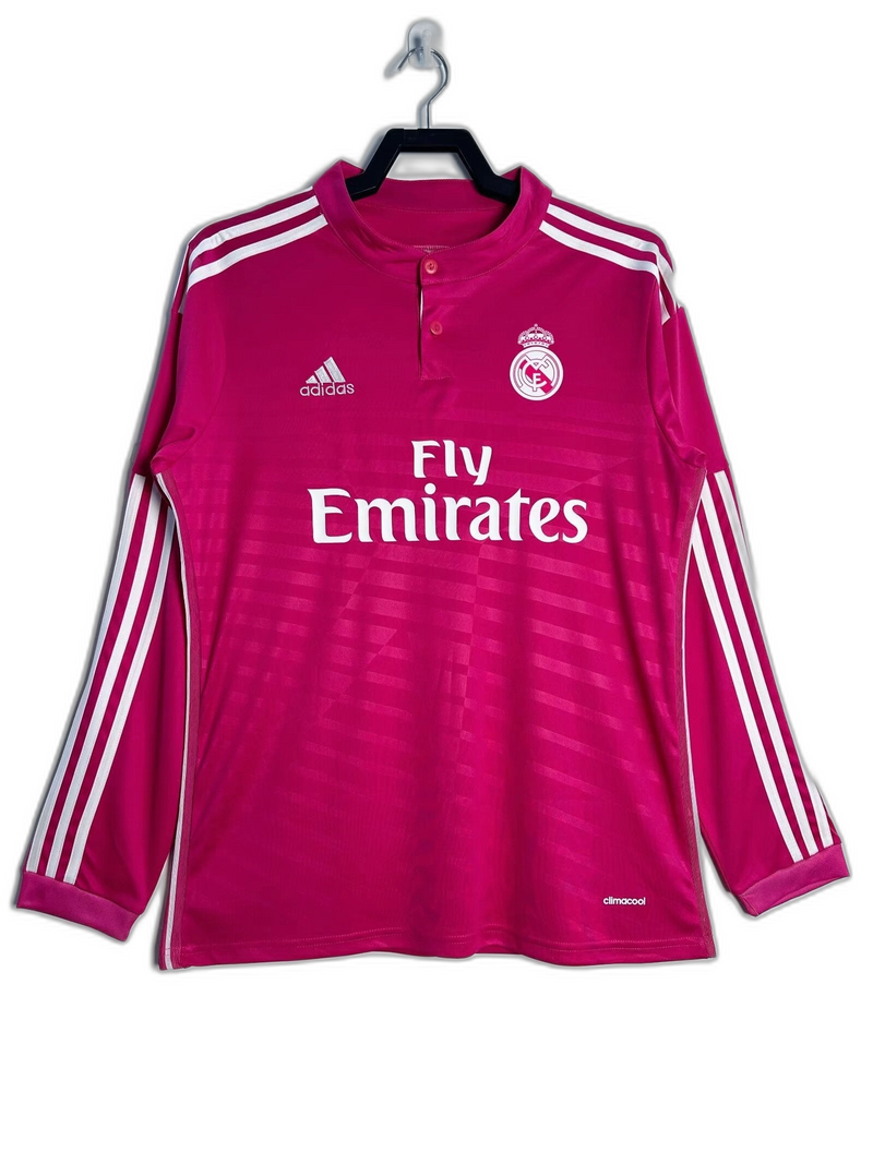 Camisa Real Madrid 14/15 II - Manga Longa Retrô